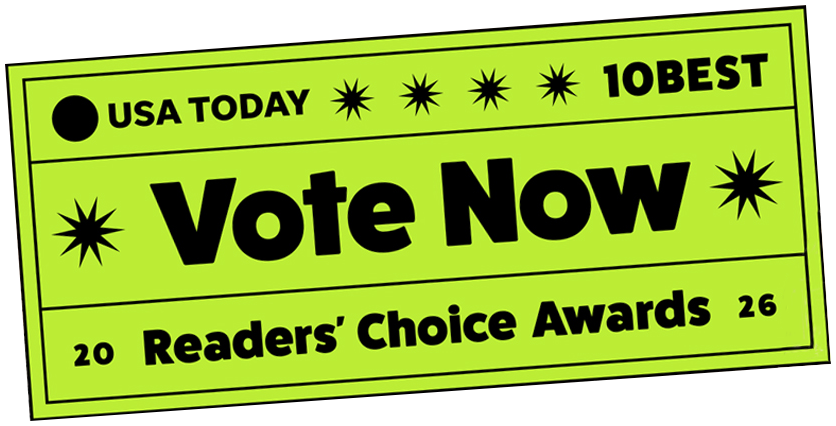 Vote Now: USA Today 10Best Reader's Choice Award 2026